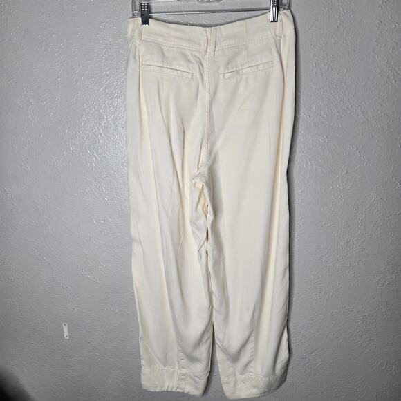 NWOT Everlane the Utility Pant in Buttersoft Size 2 Ivory Lyocell Neutral - Picture 4 of 8